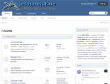 Tablet Screenshot of forum.jet-hangar.de